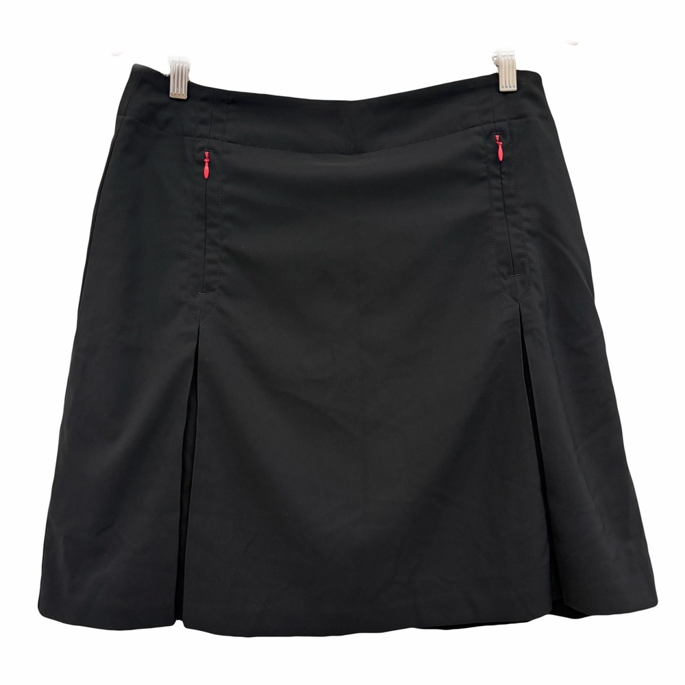 Nike Golf Fit Dry Performance Skort Women's 10 Medium Pleated Black Stretchy